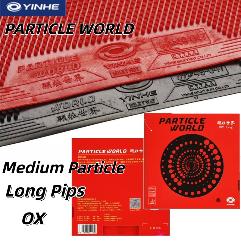 Table Tennis Padel - YINHE PARTICLE WORLD OX Long Pips