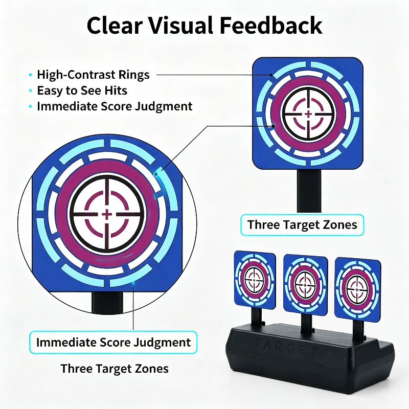 Vertical Auto Rebound Game Tar - Practice Target Board 评论和价格