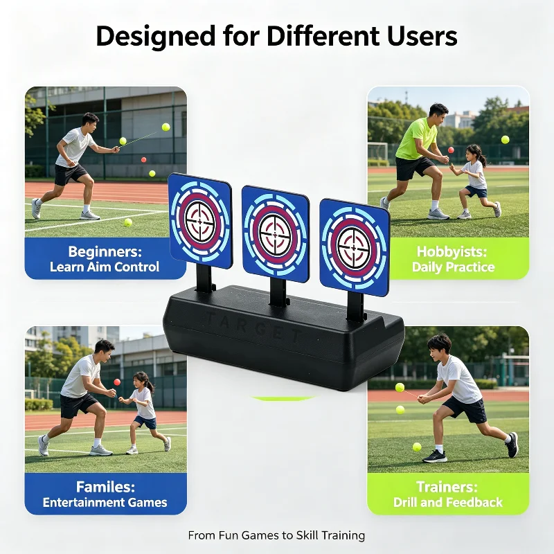 Vertical Auto Rebound Game Tar - Practice Target Board 评论和价格