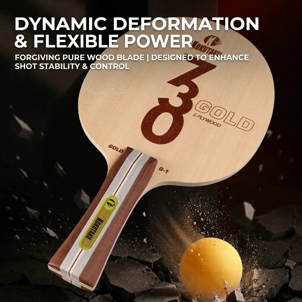 Kokutaku Table Tennis Blade FL - Table Tennis Usa 评论和价格