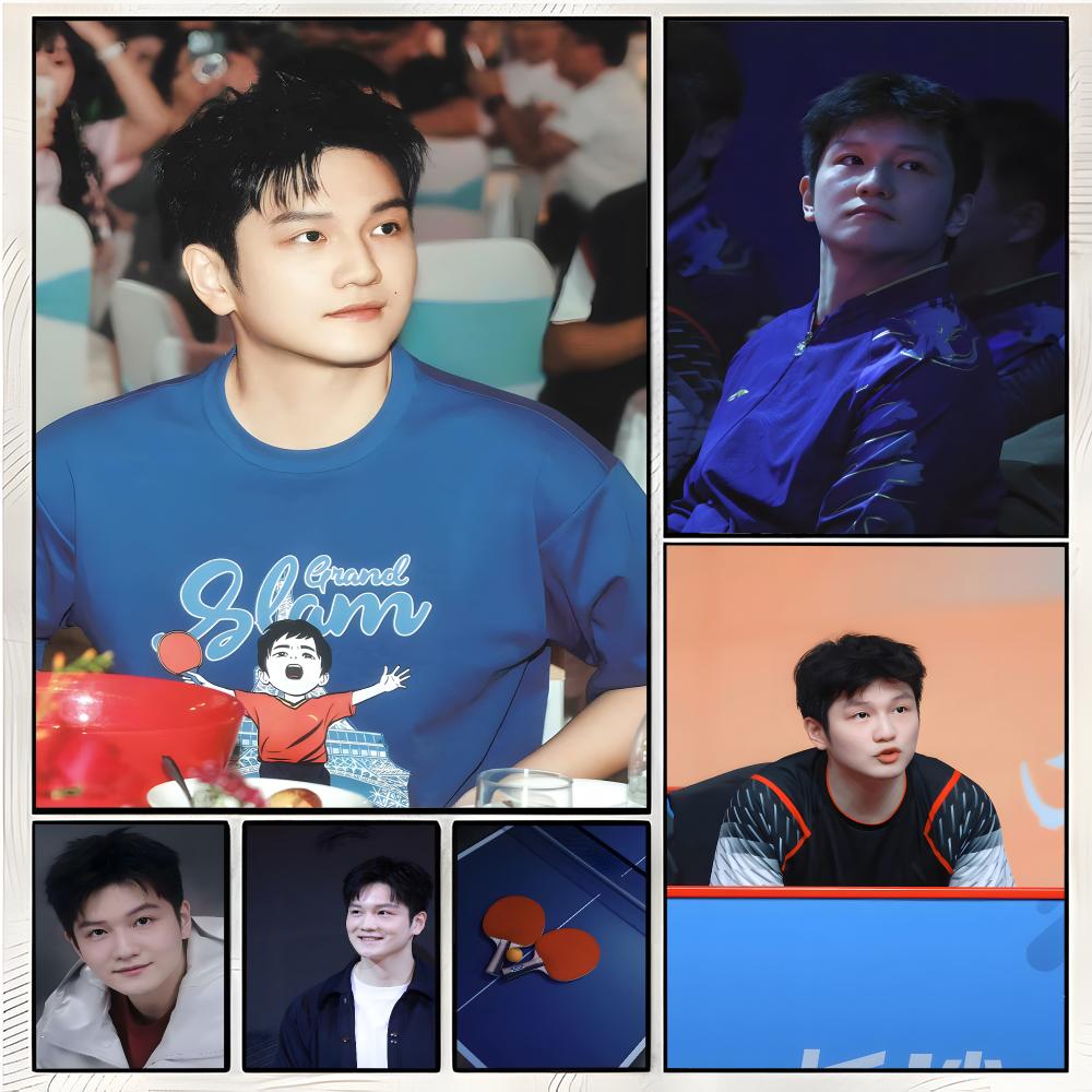 Athlete Table Tennis Fan Zhend - Table Tennis Zhendong 评论和价格