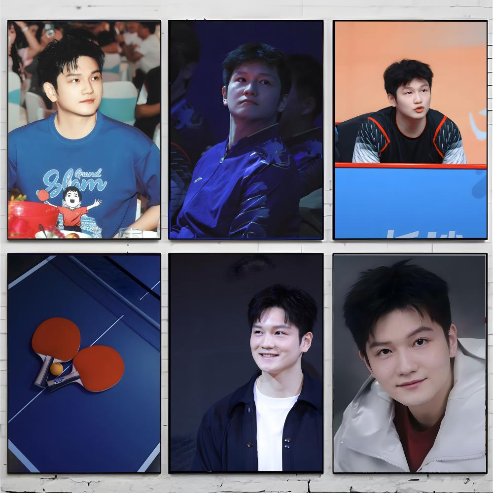 Athlete Table Tennis Fan Zhend - Table Tennis Zhendong 评论和价格