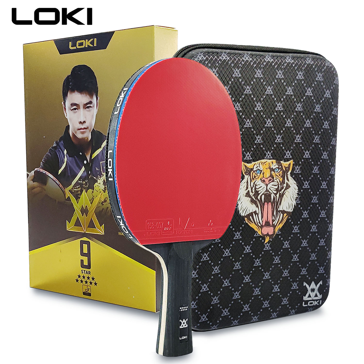 LOKI 9 Star Table Tennis Racke - Table Tennis Eleven 评论和价格