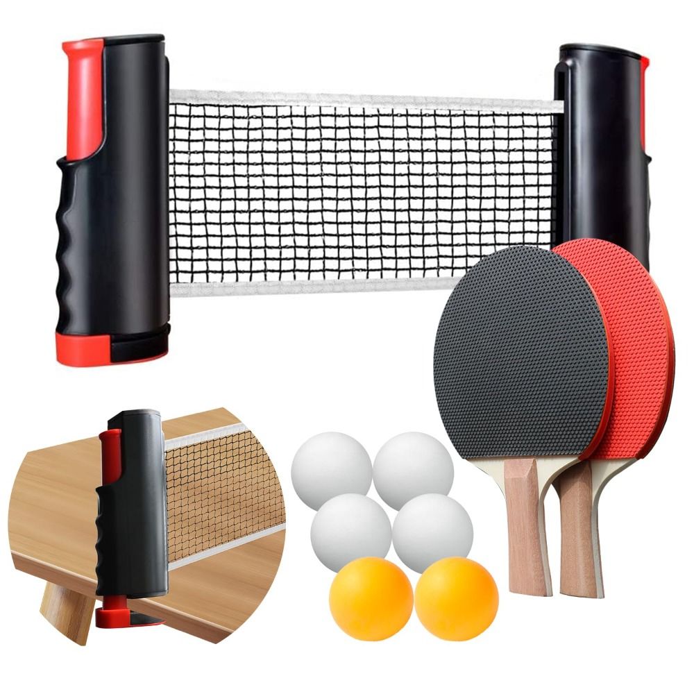 Retractable Net Ping Pong Net  - Table Tennis Dimension 评论和价格