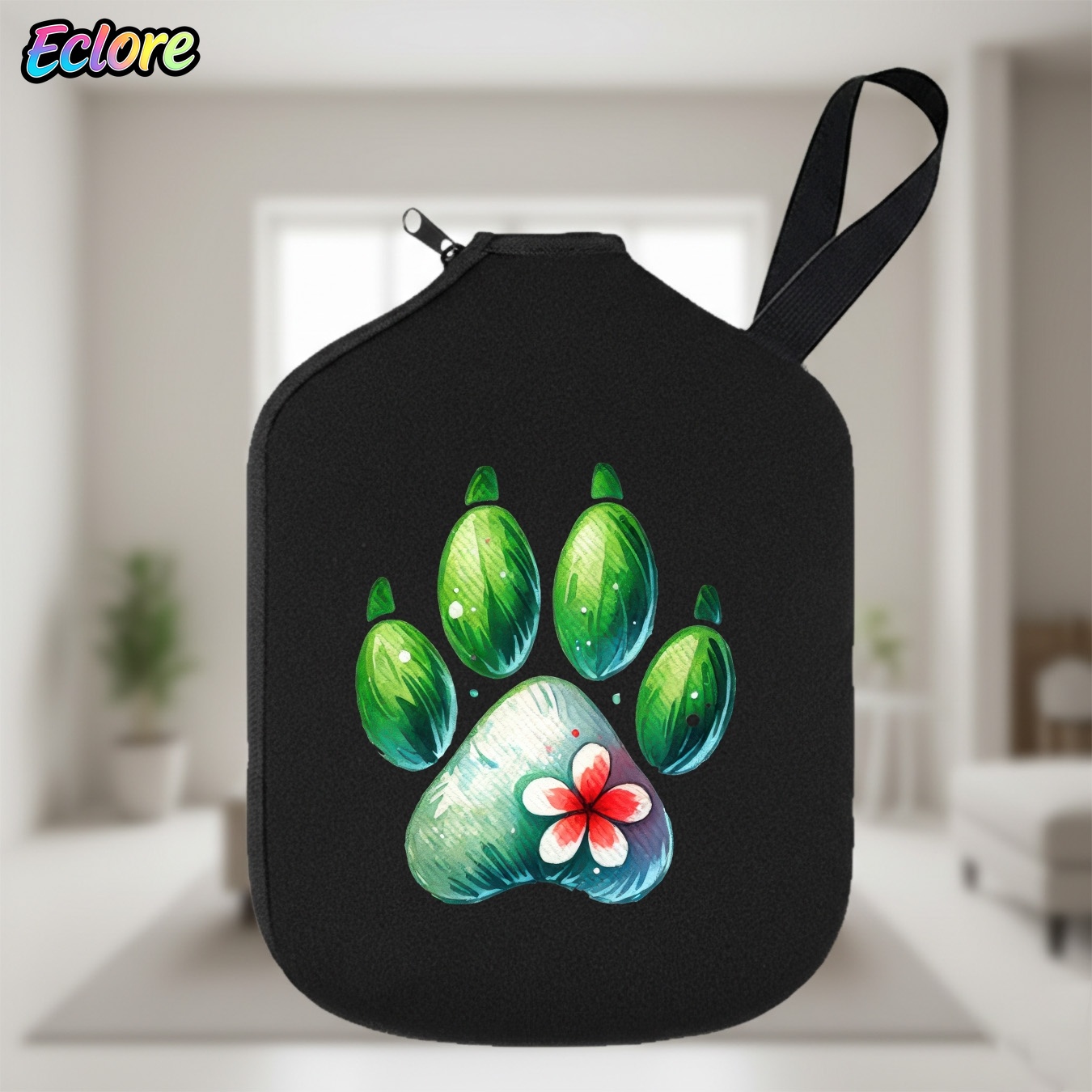 Green Watercolor Paw Print Pad - Table Tennis Usa 评论和价格